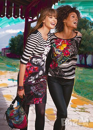 Desigual Дамска Рокля Размер между М и L, снимка 5 - Рокли - 24351694