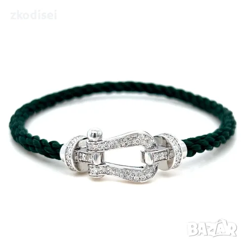 Златна мъжка гривна с диаманти Fred Force 10 0,96Ct. чистота:VS модел:43081-1