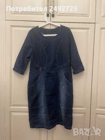 Рокля дънкова, снимка 3 - Туники - 43446413