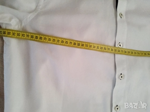 Две мъжки, маркови ризи на BOSS и celio р-р XL, снимка 14 - Ризи - 54349752