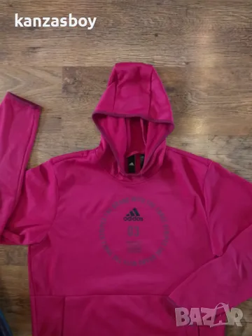 adidas - страхотно мъжко горнище Л , снимка 4 - Спортни дрехи, екипи - 48592756