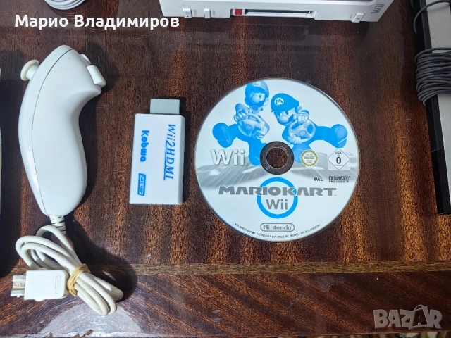 Nintendo wii + Mario kart , снимка 4 - Nintendo конзоли - 51543929