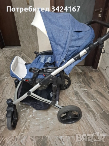 Бебешка количка Bebetto, снимка 3 - Детски колички - 53888550