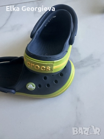 Оригинални детски чехли-сандали Crocs, снимка 6 - Детски джапанки - 55978988