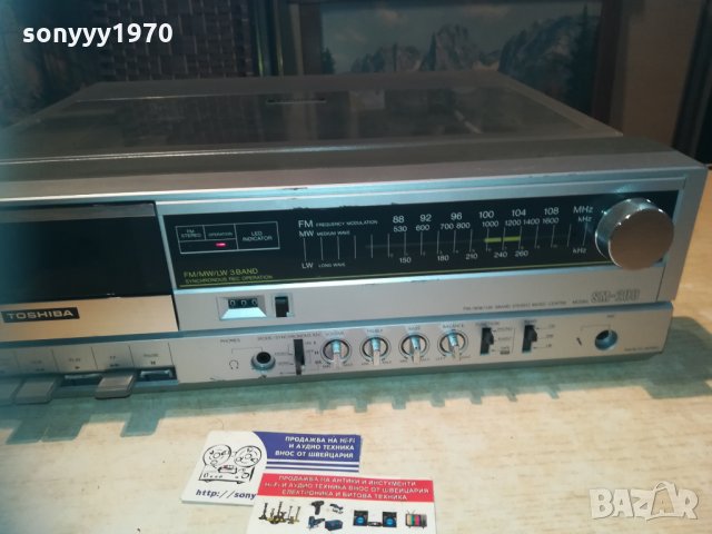 toshiba sm-200 made in japan-внос sweden 0911201734, снимка 6 - Ресийвъри, усилватели, смесителни пултове - 30729848