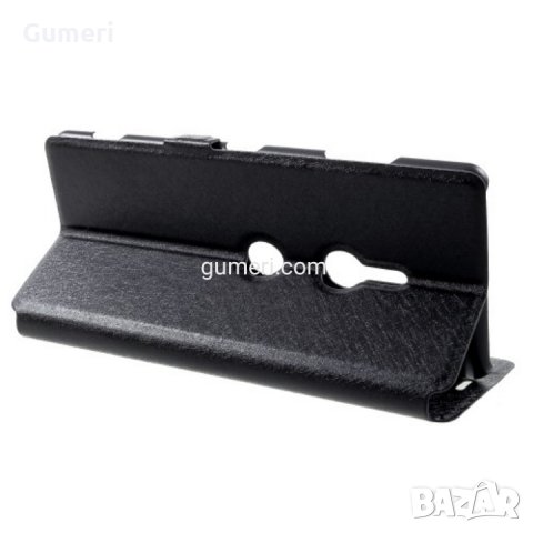 Sony Xperia XZ3 Калъф тип тефтер с прозорец , снимка 12 - Калъфи, кейсове - 30567320