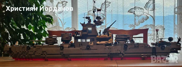 Боен кораб от конструктор, снимка 2 - Конструктори - 56273691