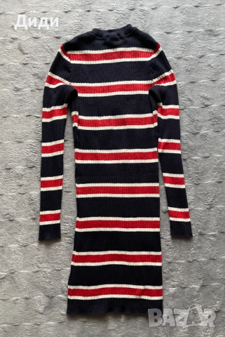 Дамска еластична рокля по тялото с дълъг ръкав, снимка 2 - Рокли - 52734589