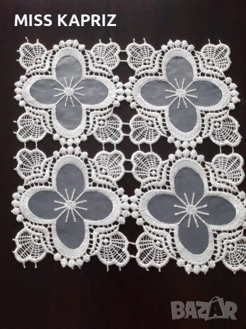 Салфетки рязана бродерия , снимка 3 - Покривки за маси - 39054339