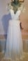 Булчинска сватбена дълга бяла рокля Asos, нова, с етикет, р-р S, снимка 10