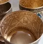 Чаши подстакани Волгоград употребявани, комплект от 4 броя, снимка 3