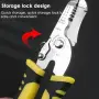 Клещи за зачистване и заголване на кабели, снимка 4