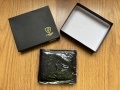 J. Wilson мъжки портфейл портмоне естествена кожа плюс подарък кейс за документи и карти внос Англия, снимка 2