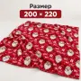 Коледно одеяло с Дядо Коледа 200x220, снимка 4
