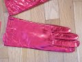 Дамски кожени ръкавици с етикет, снимка 3