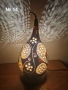 Декоративна лампа от кратуна, снимка 3