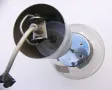 НОВА Българска Ел.ЛАМПА ~220V тип Пендел с Абажур Глобус Ø270мм и Кабели НРБ Единичен Полилей БАРТЕР, снимка 2