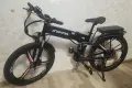 Електрически велосипед JINGHMA R3, Сгъваем, 800 W, 26", 12.8 Ah, 21 скорости, 45km/h, Черен, снимка 1