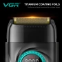 Професионален комплект за барбери VGR Stepless Pro 3 в 1 BLACK, снимка 3
