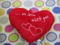 Плюшена играчка сърце, снимка 1 - Романтични подаръци - 44350855