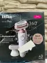 Епилатор Braun Silk-epil 9 9-030 Flex 360° Wet & Dry, Smart Touch, 40 пинсети, Бръснеща глава , снимка 2