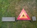 Оригинален сгъваем триъгълник със стойка и светлоотразителна триъгълна лента за Ситроен!, снимка 5
