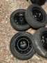 Железни джанти със зимни гуми, снимка 2