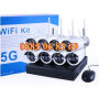 Комплект безжично WIFI видеонаблюдение 8 камери 5G WIFI , снимка 2