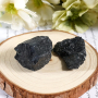 Soulnioi Декоративен поднос с черни обсидианови камъни, 2 ароматерапевтично масло лайка + грейпфрут, снимка 5