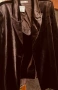 Уникален сет в кафяво: сако и топ с дантела , снимка 1