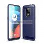 Motorola Moto E7 (2020) Карбонов удароустойчив гръб , снимка 7