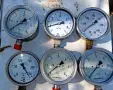 Глицеринов манометър 400 атмосфери 110 мм други глицеринови манометри , снимка 1