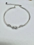Сребърна гривна с мойсанит (Диамант) 1 карат, снимка 8