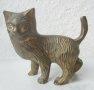 котка и лъв метал бронз месинг фигура статуетка , снимка 2