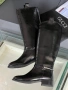 Gucci Дамски Черни Зимни Ботуши Гучи Код E1186, снимка 7