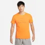 Мъжка тениска Nike Dri-FIT Run Division Miler Orange - размер S, снимка 1