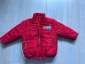 Дебело, топло червено зимно яке, снимка 1 - Детски якета и елеци - 42478545