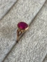 Руски златен пръстен с рубин 2.9гр 14к , снимка 5