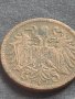 Рядка монета 2 кройцера 1913г. Австрия Франц Йозеф за КОЛЕКЦИОНЕРИ 21214, снимка 8