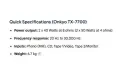 Onkyo TX-7700 receiver ресийвър радио тунер усилвател (модел от 80-те), снимка 10