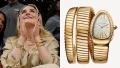BVLGARI Serpenti Tubogas Snake Gold Diamonds Дамски Часовник, снимка 14