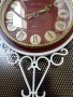 Стар стенен часовник -Янтар , снимка 2