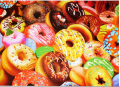 jugsaw puzzle Donuts пъзел от 1000 части 14+, снимка 1 - Игри и пъзели - 36420692