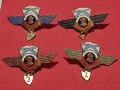 Знаци комплект в лот 4 бр. Русия, за Водолази , снимка 1