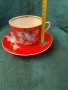 Руски порцелан-чаши за чай, мляко, компот на Барановски завод -Малва, снимка 4