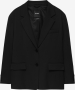 Дамско черно сако Н&М , снимка 1 - Сака - 44509000