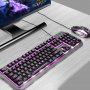 Водоустойчива Светеща Геймърска Клавиатура GT500, снимка 3