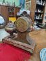 Красив антикварен френски каминен часовник , снимка 8