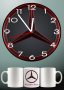 Стенен часовник + чаша-по наш или Ваш дизайн-перфектният подарък , снимка 15