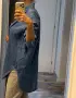 Дънкова зимна риза Arket, oversize модел, снимка 11